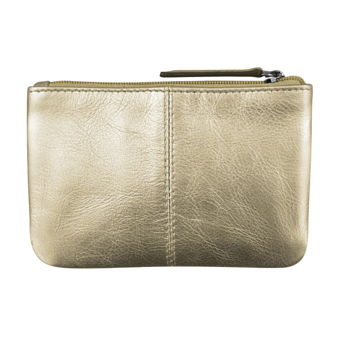 Coin Holder with Key Ring - Leather