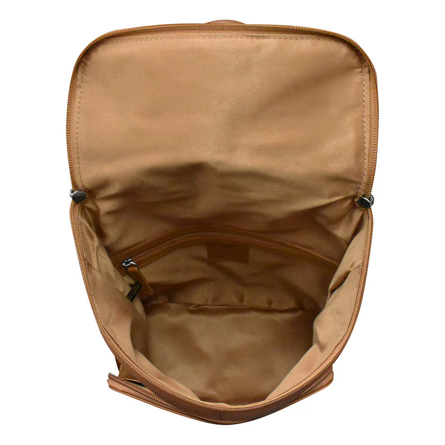 Bucket Back Pack - Leather