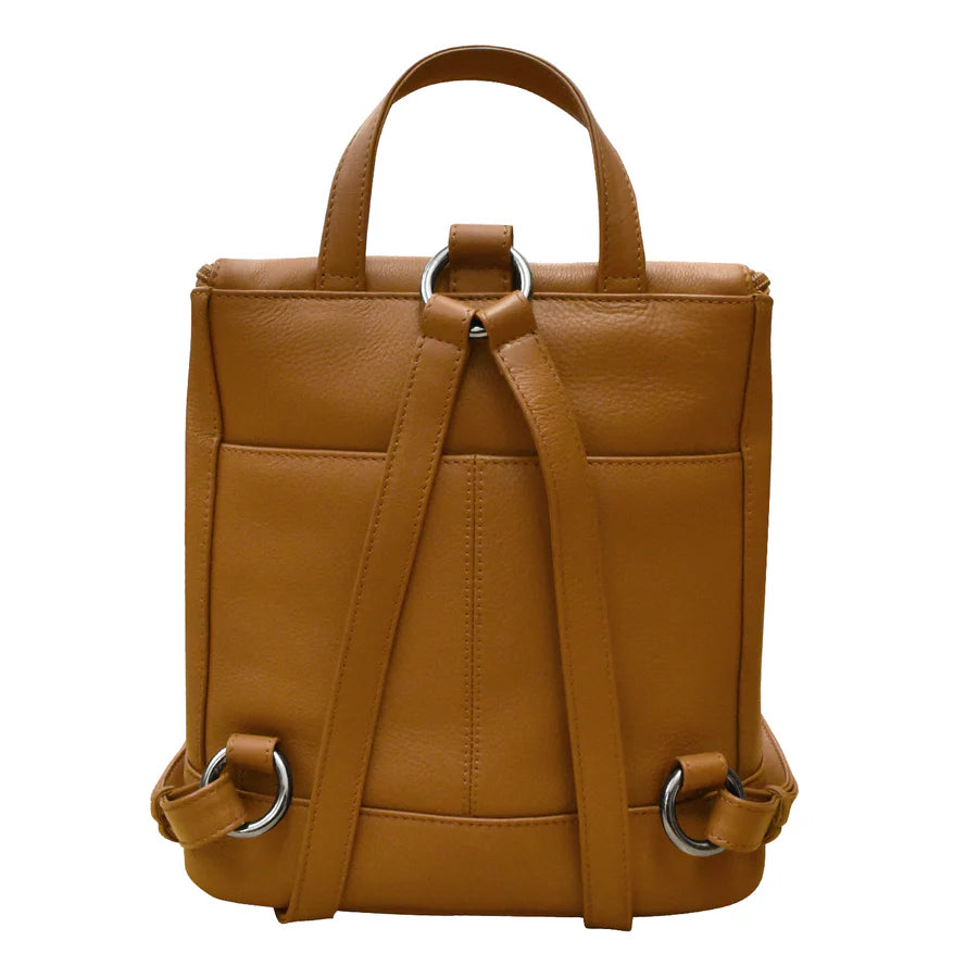 Bucket Back Pack - Leather