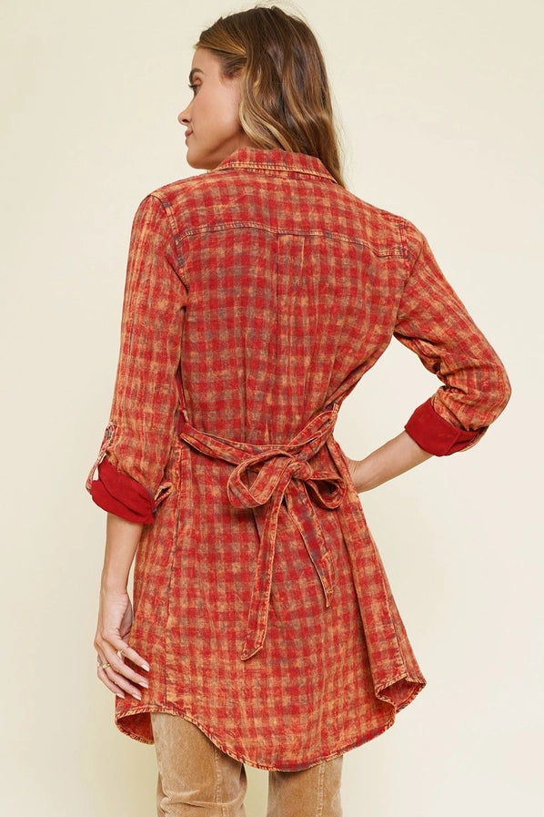Plaid Dress