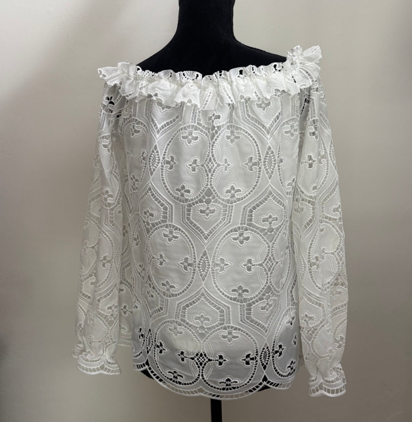 Marcy Off Shoulder Lace Top