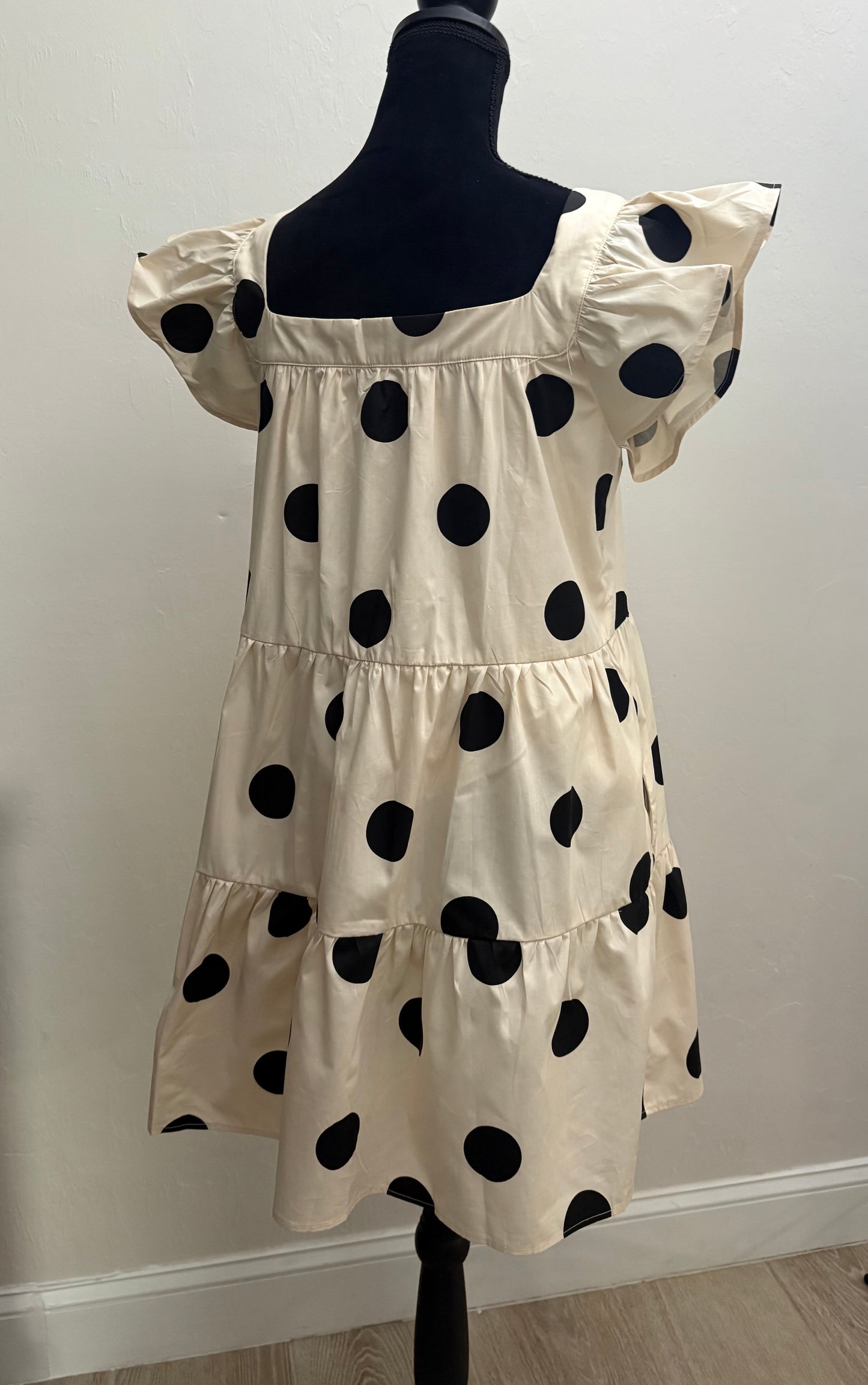 Ruffled Polka Dot Dress