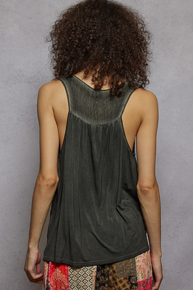Floral Lace Tank Top