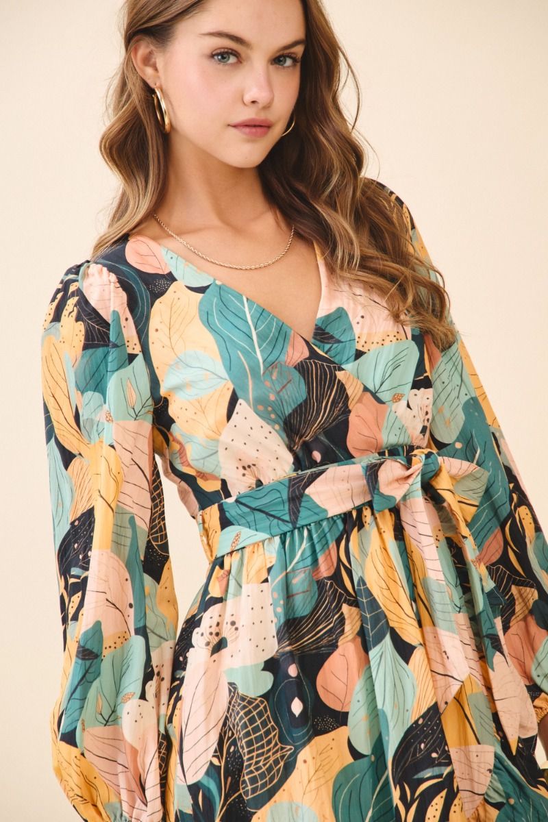 Tropical Mini Dress