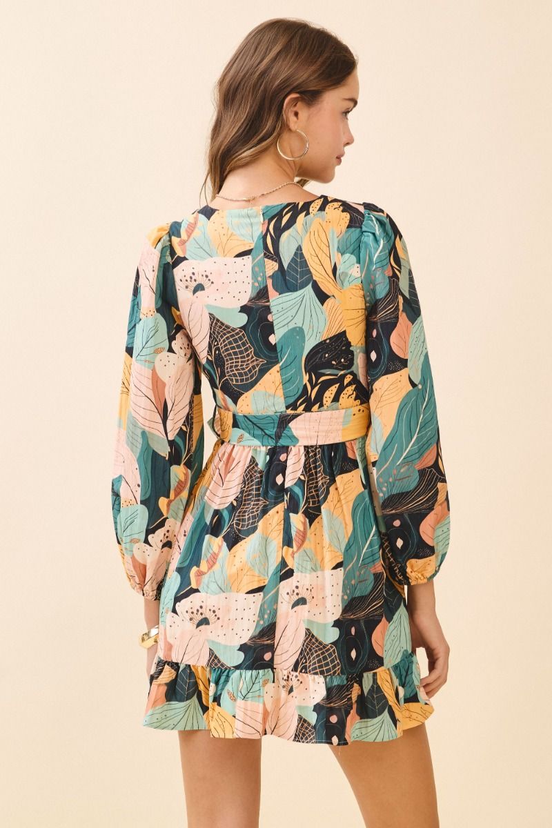 Tropical Mini Dress