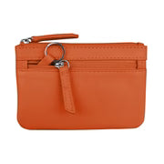 Coin Holder with Key Ring - Leather