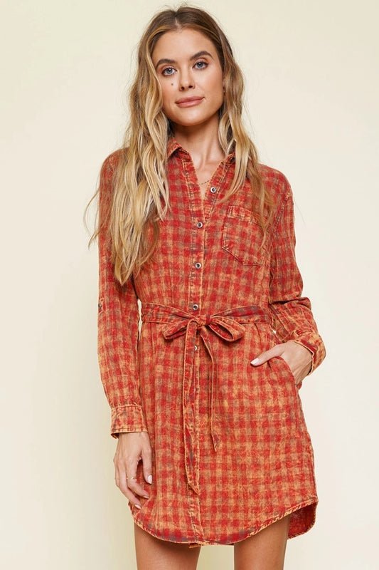 Plaid Dress