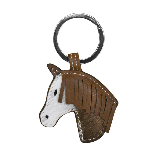 Horse head Key Fob - Leather