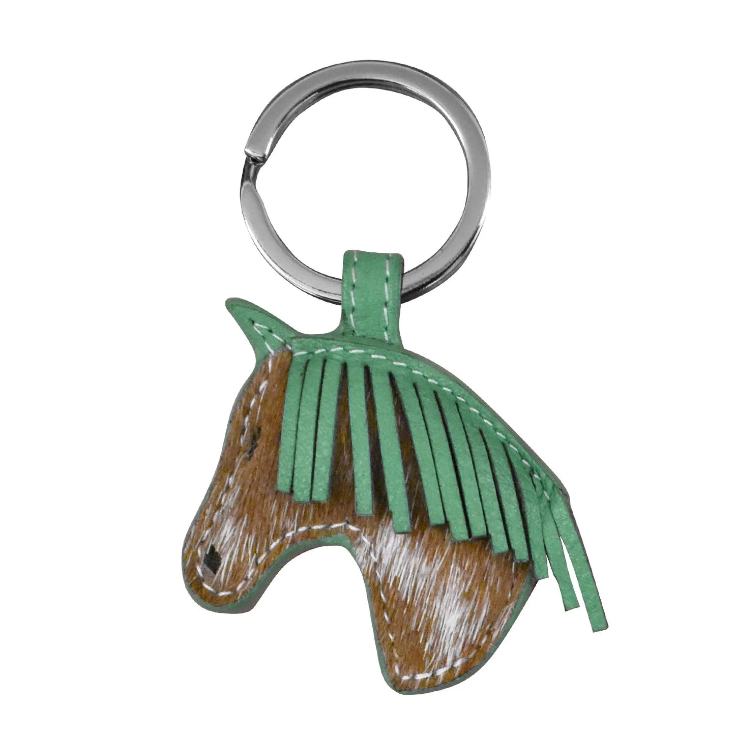 Horse head Key Fob - Leather