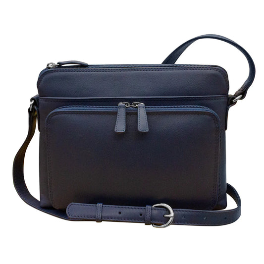 Cross Body Organizer - Leather