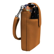 Crossbody Phone Pouch - Leather