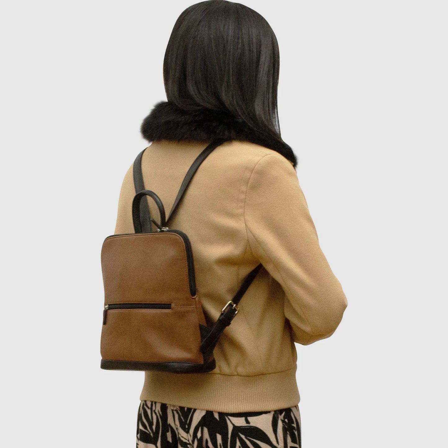 Small Back Pack - Leather