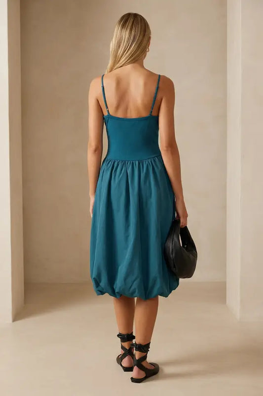 Bubble Skirt Mini Dress