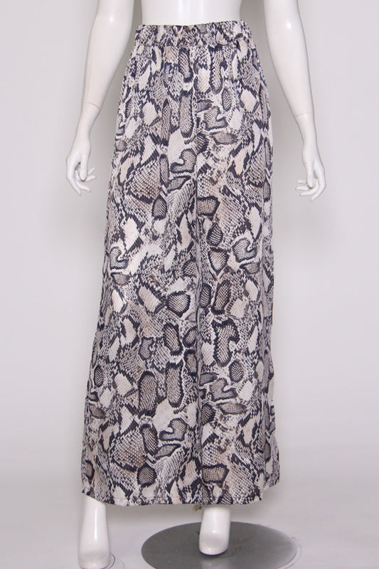 Snake Satin Pants