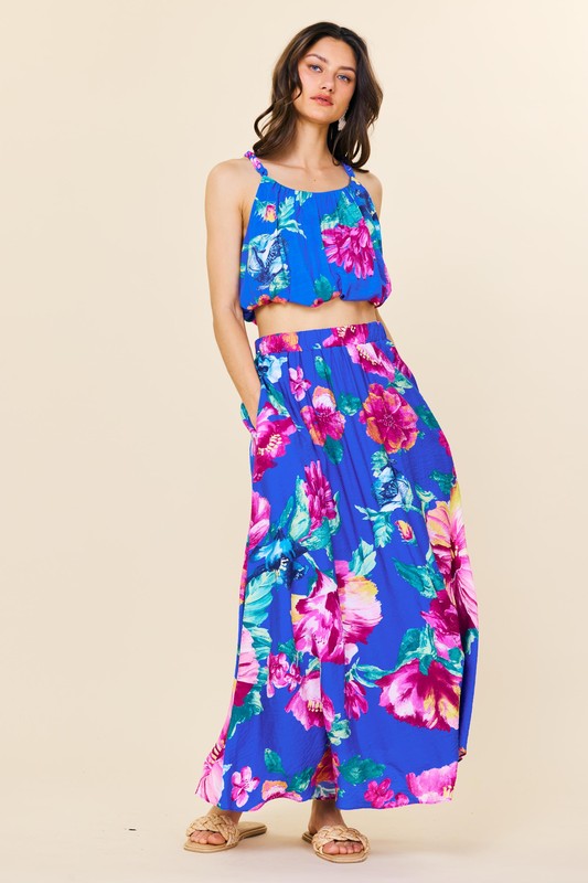 Floral Maxi Skirt