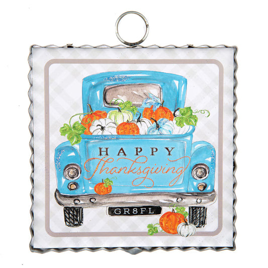 RTC - Mini Thanksgiving Blue Truck