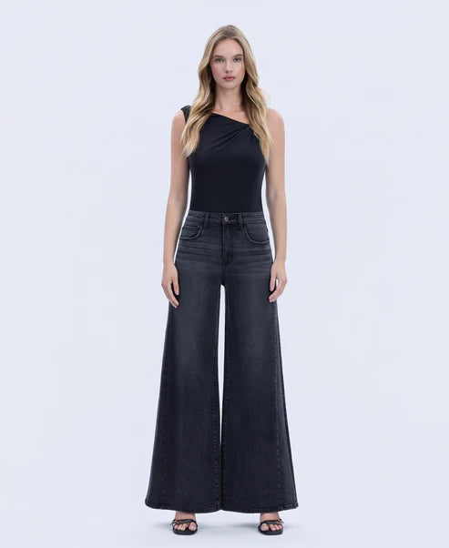 Super High Palazzo Jeans
