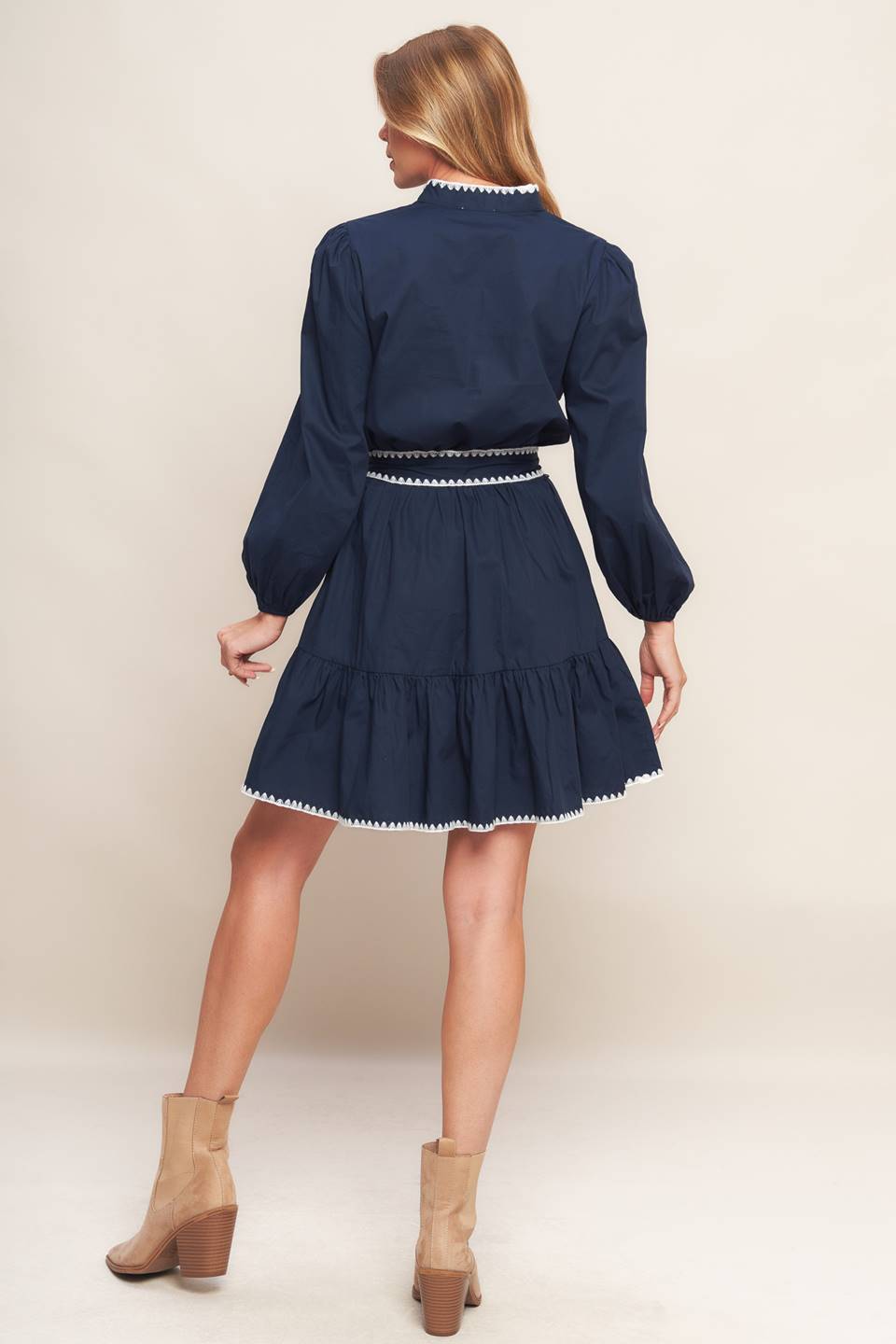 Woven Mini Dress