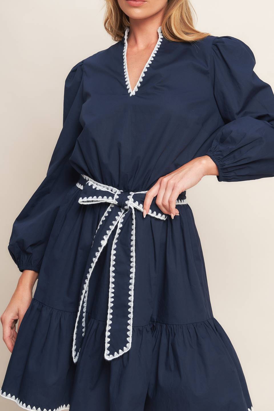 Woven Mini Dress