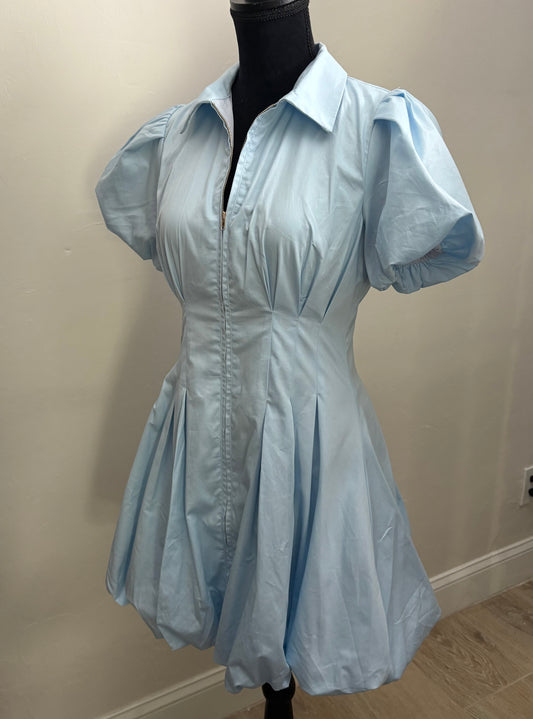 Poplin Bubble Dress
