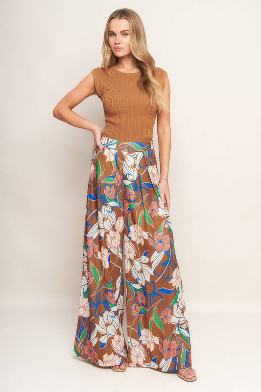 Woven Pants w Side Zip