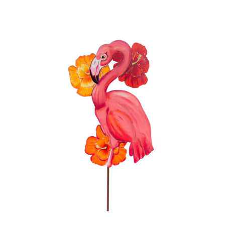 RTC - Flamingo in Hibiscus
