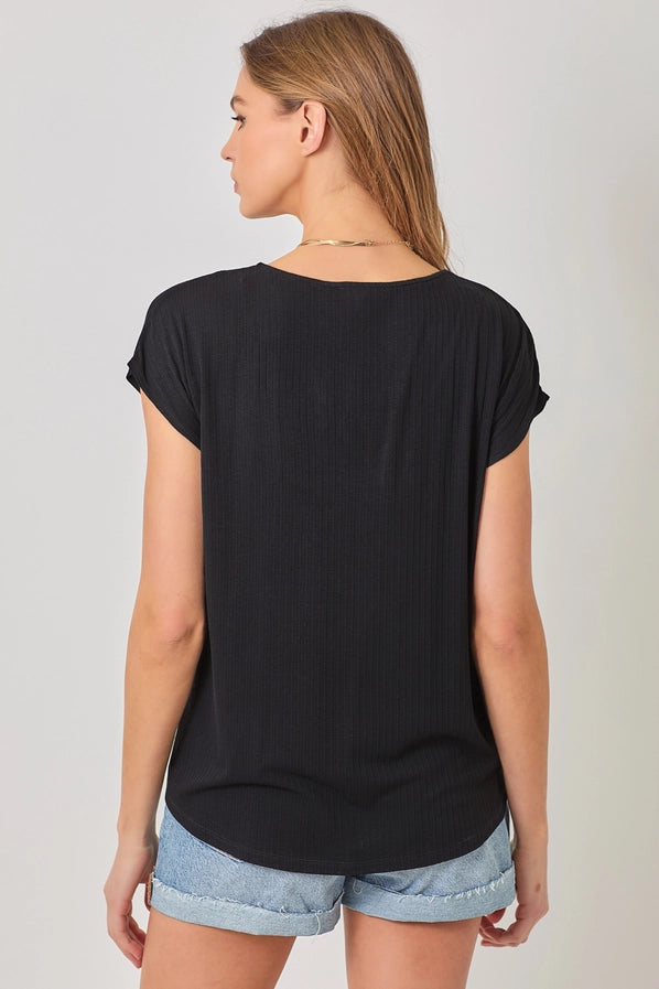 Surplice Neck Top