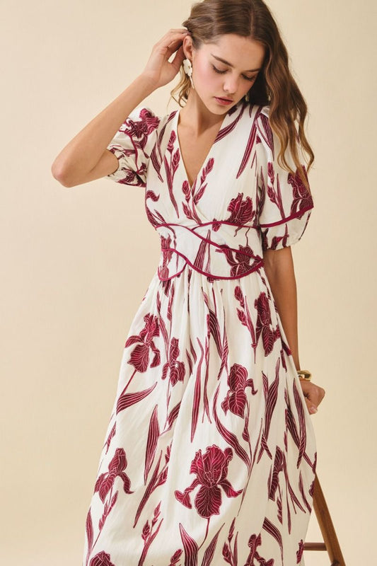 Midi Floral Dress