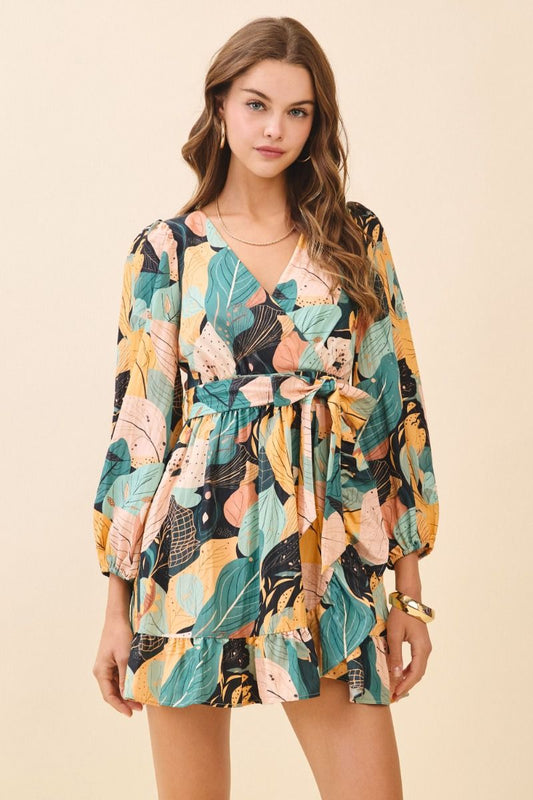 Tropical Mini Dress
