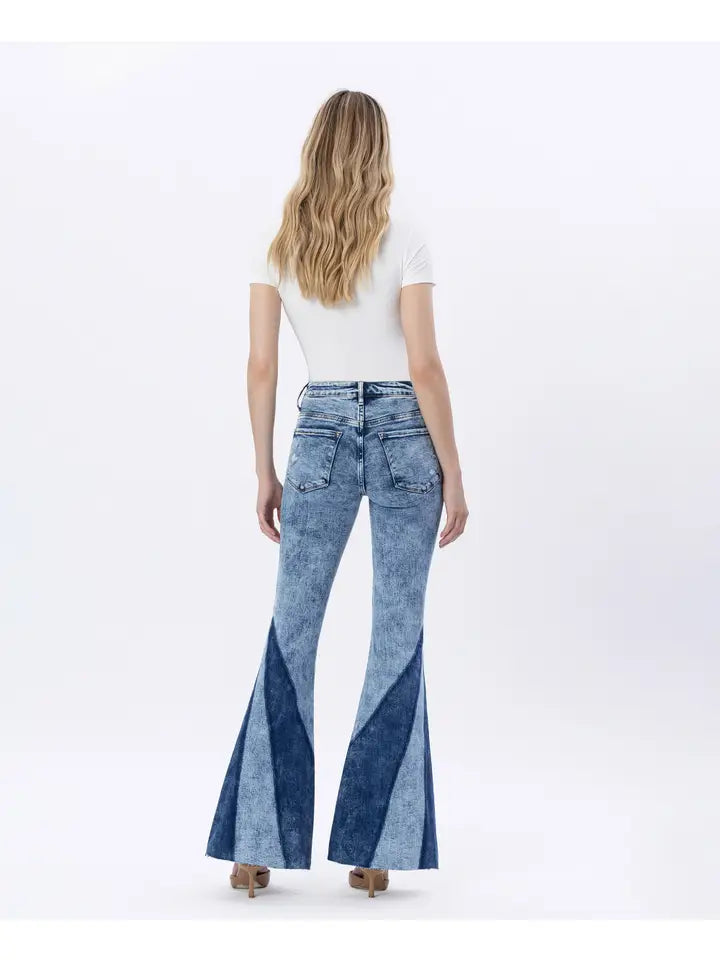 High Rise Flare Jeans