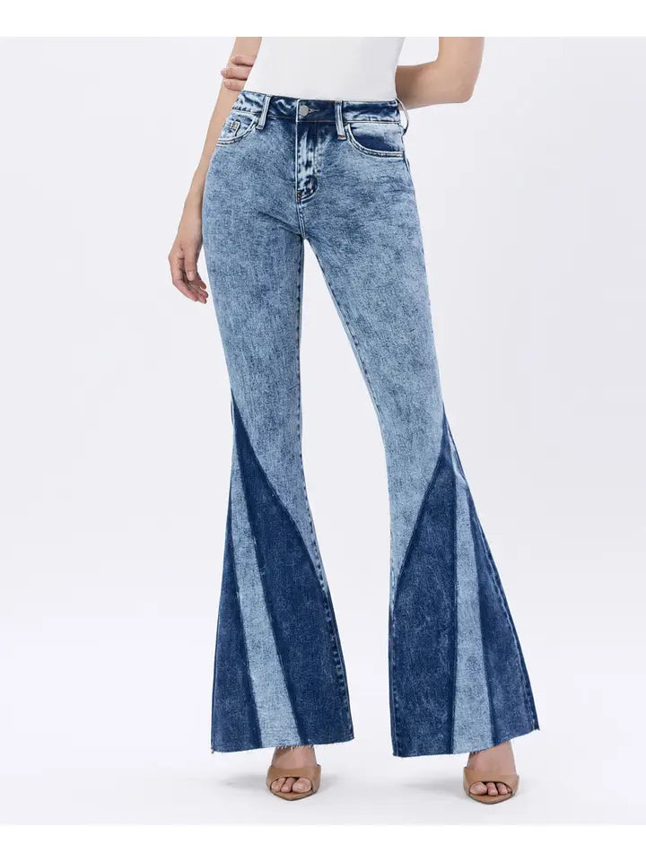 High Rise Flare Jeans