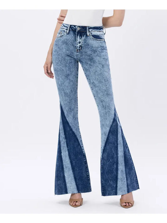 High Rise Flare Jeans
