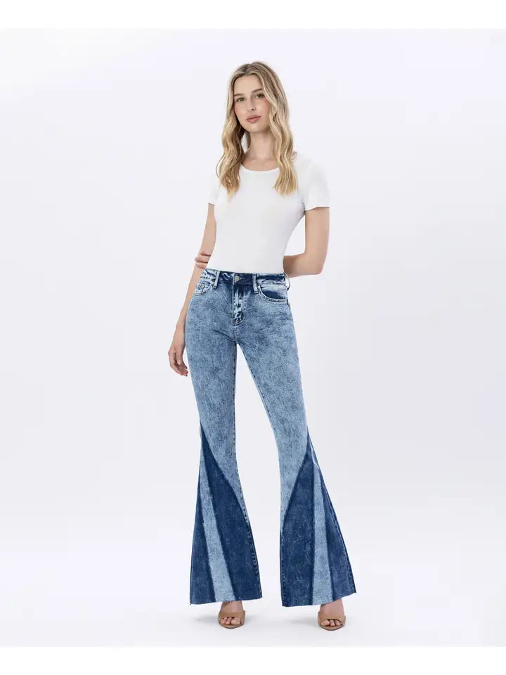 High Rise Flare Jeans