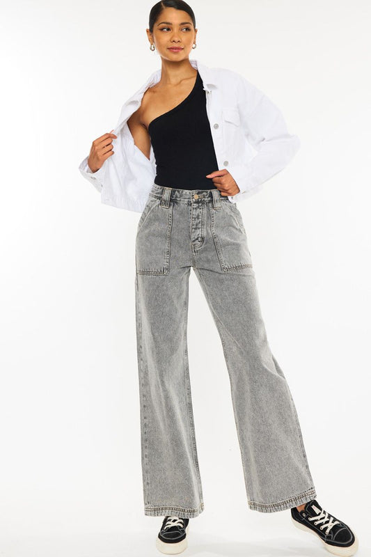 High Rise 90's Skater Jeans