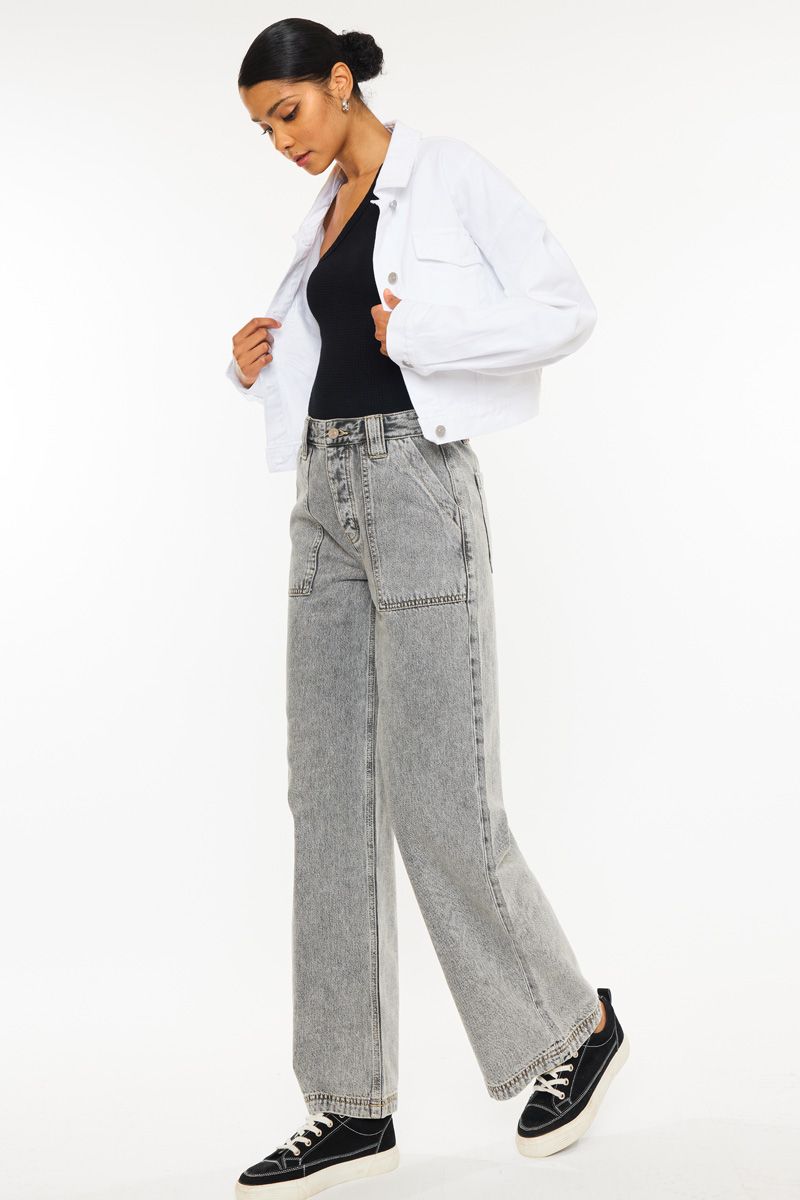 High Rise 90's Skater Jeans