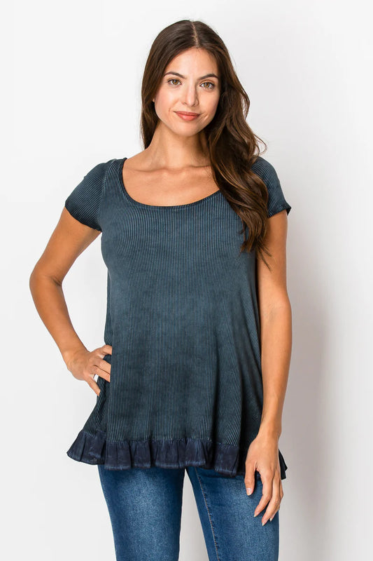 T Party Mineral Wash Top