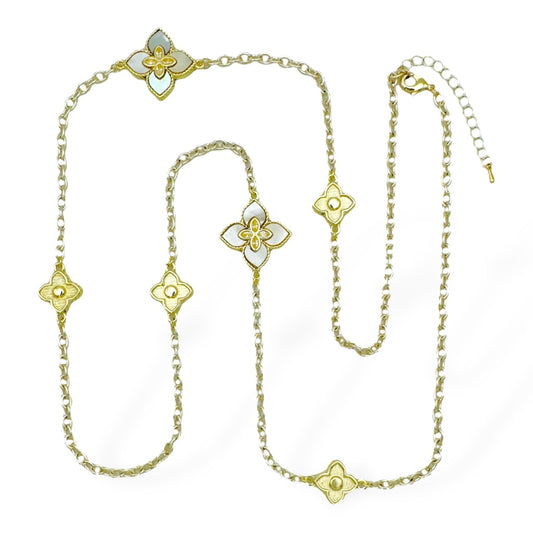 Long Clover Necklace
