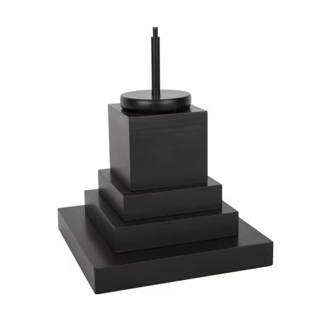 RTC - Black Wood Display Pole - Short