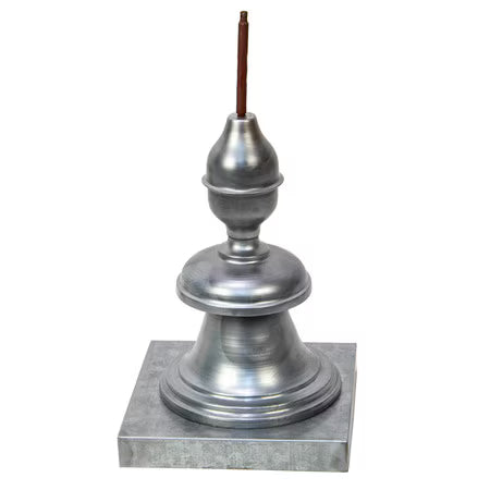 RTC - Tall Natural Metal Finial Holder